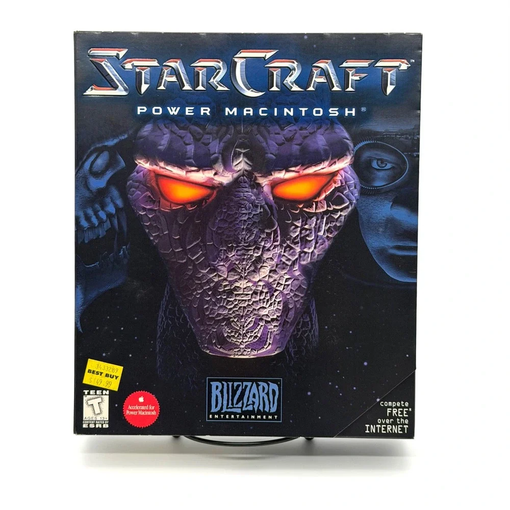 StarCraft Mac Big Box 1998 Power‎ Macintosh Complete Blizzard Entertainment